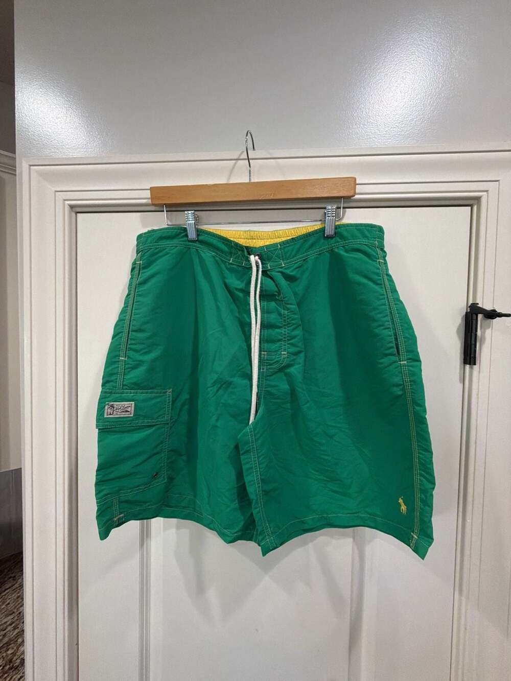 Polo Ralph Lauren Cargo Swim Trunks Green XL